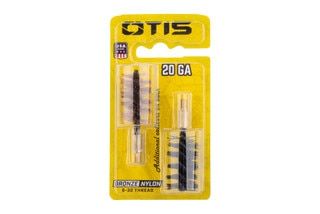 Otis Technology 20 Gauge Bore Brush has 8/32 threads.